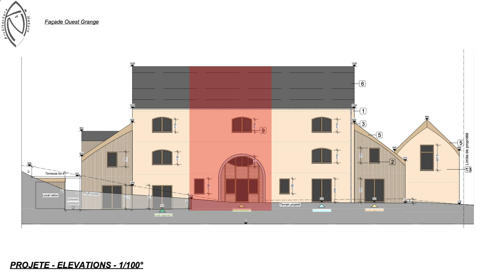 Facade projetée 7