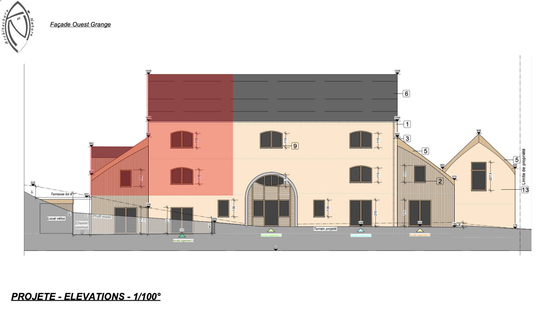 Facade projetée 7