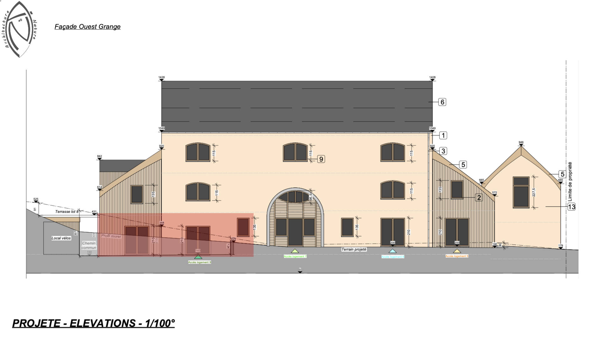 Facade projetée 7